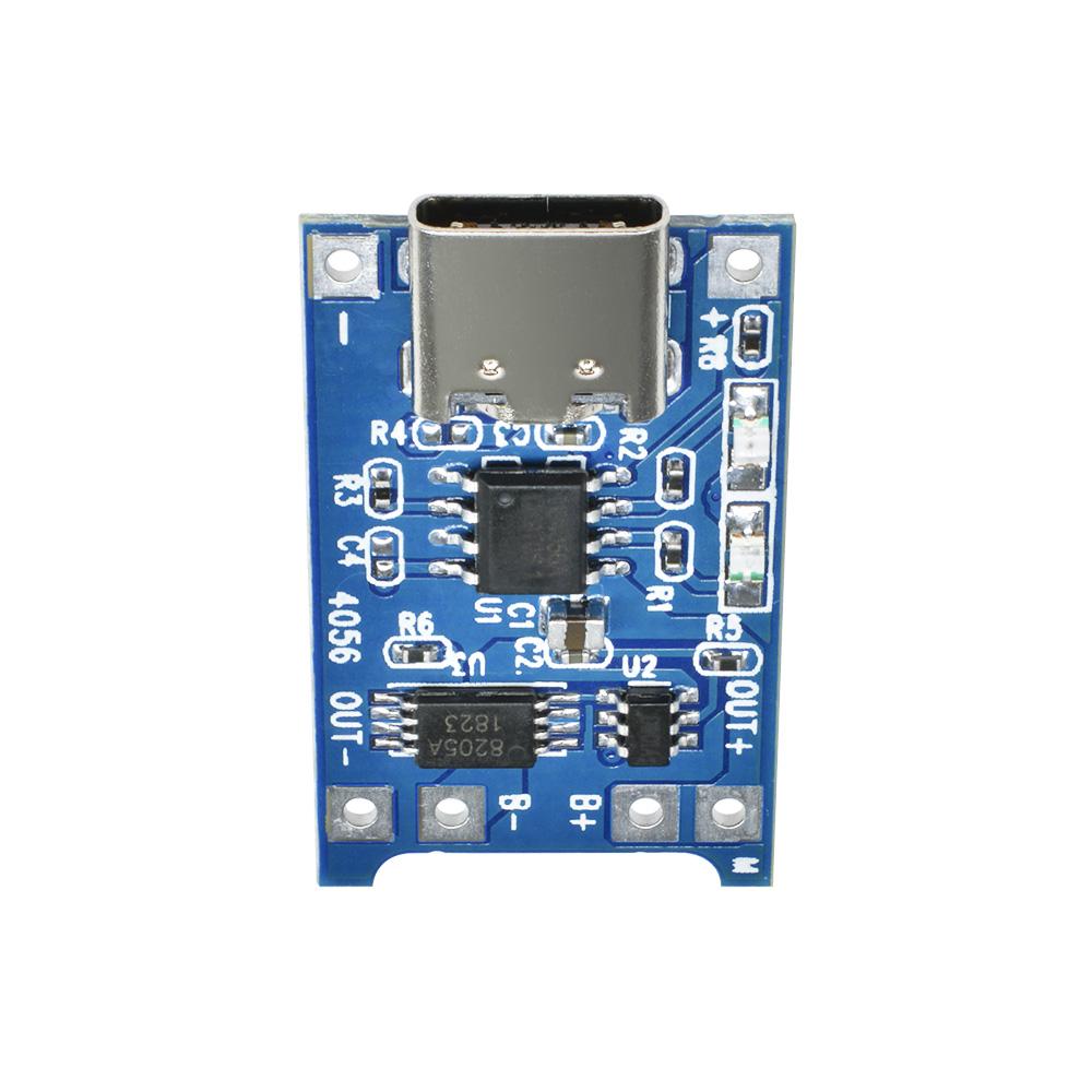 1/10PCS TP4056 Type-c USB 5V 1A 18650 Lithium Battery Charger Module Charging Board with Dual Protection Functions