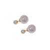 Boucles d'oreilles clous perles sirène double usage: Argent S925, Mode Haut de Gamme pour Femmes