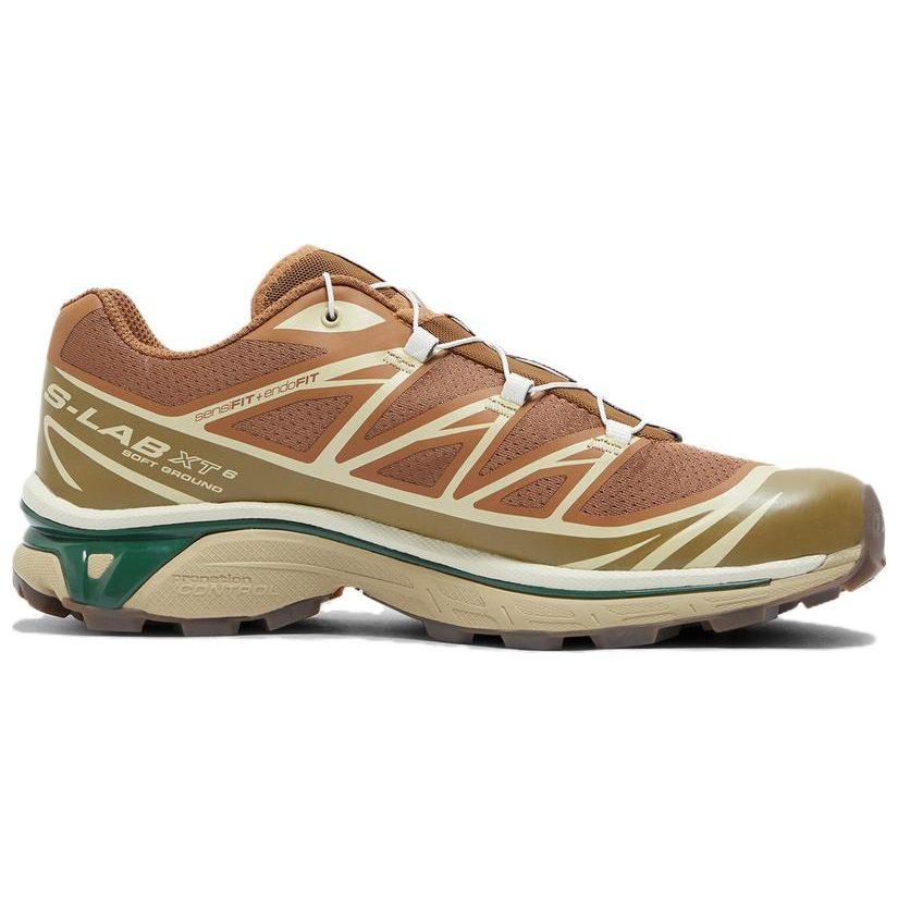 SALOMON XT 6 Low Top Casual Trail Running Training City Commuting Running Shoes Men's Rubber L47136100