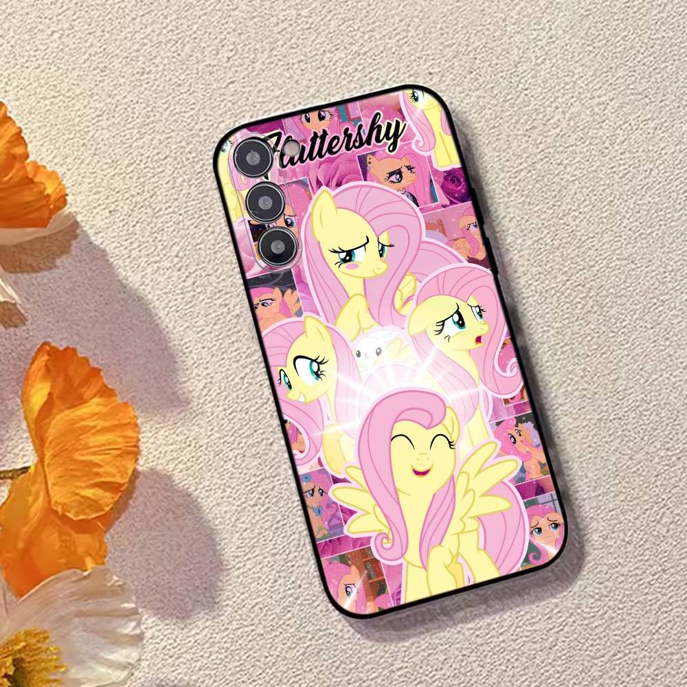 Cartoon My Little P-Ponys Phone Case Silicone Soft For Samsung Galaxy A73,A72,A71,A70,A53,A52,A51