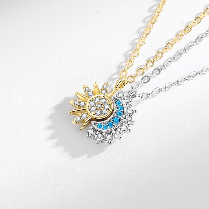 Magnetic Sun & Moon Couple Necklace - Trendy Valentine's Day Gift