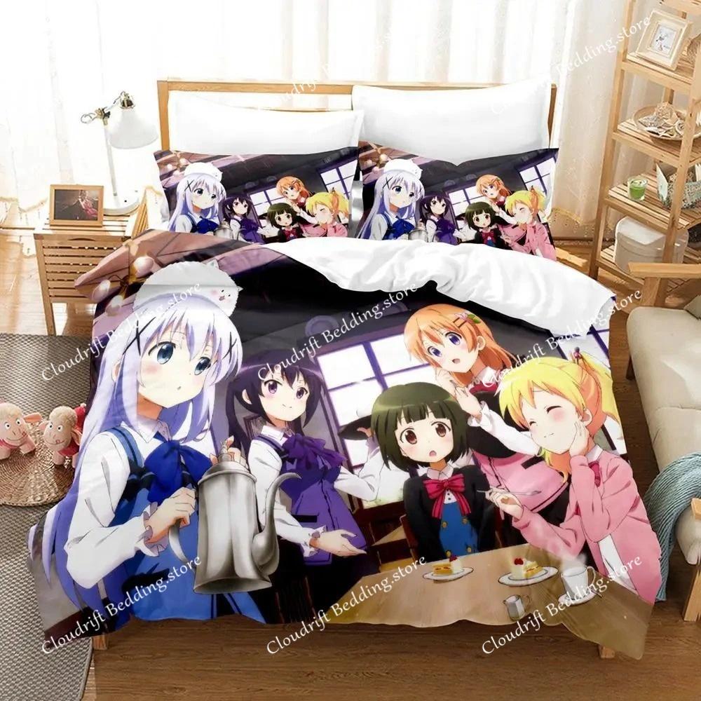 Cartoons Is the Order a Rabbit Printed Bedding Set Single Twin Full Queen King Size Bed Set Adult Kid Bedroom Duvet Cover Sets