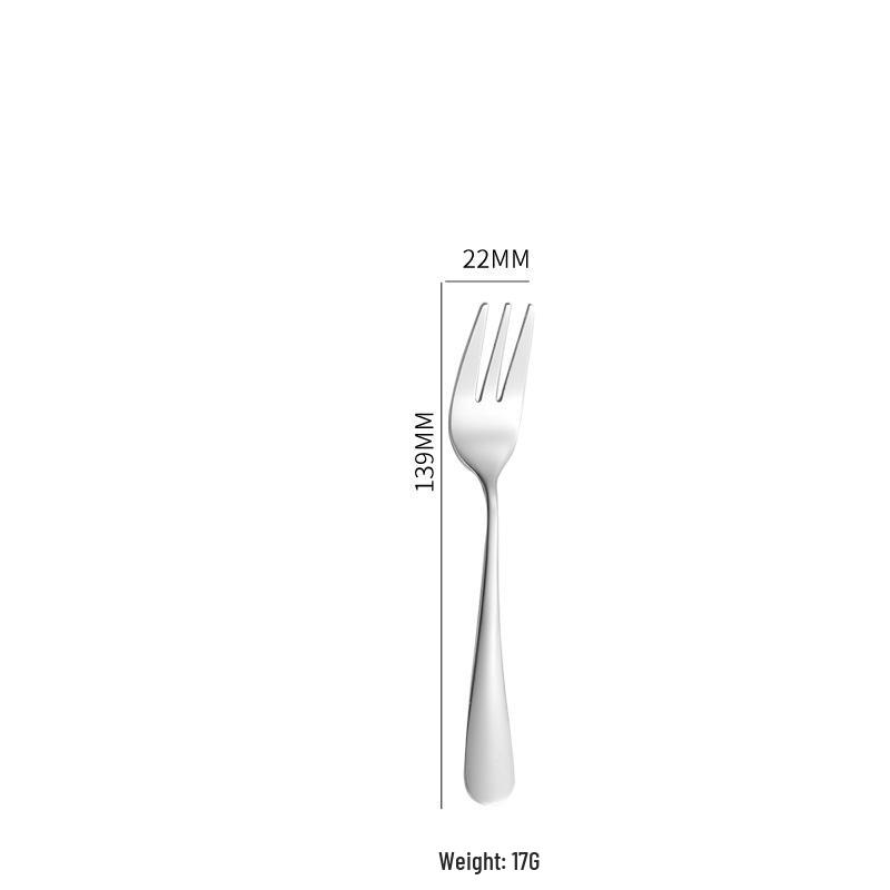 Stainless Steel Cutlery Set: Fork, Spoon, Long Ice Spoon, Western Knife, Steak Knife, Hotel Use, Customizable Logo