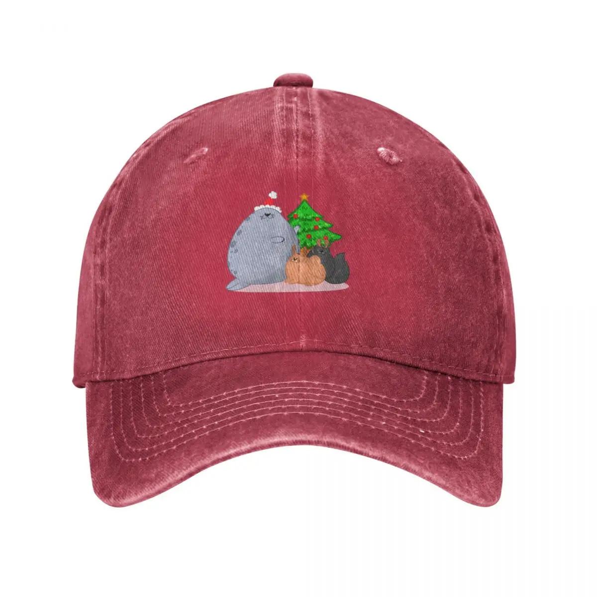 Christmas seal Baseball Cap tactical cap Horse Hat cute Trucker Hat Women Unisexs