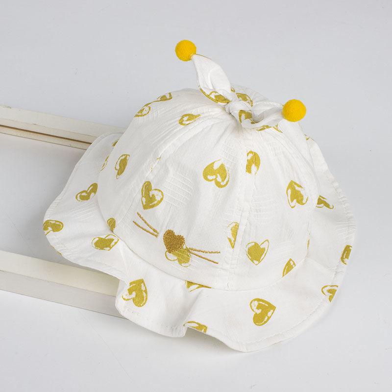 Baby Sun Hat Spring Autumn Thin Newborn Bucket Cap UV Protection Summer Beach Hat for Boys Girls Infant Toddler