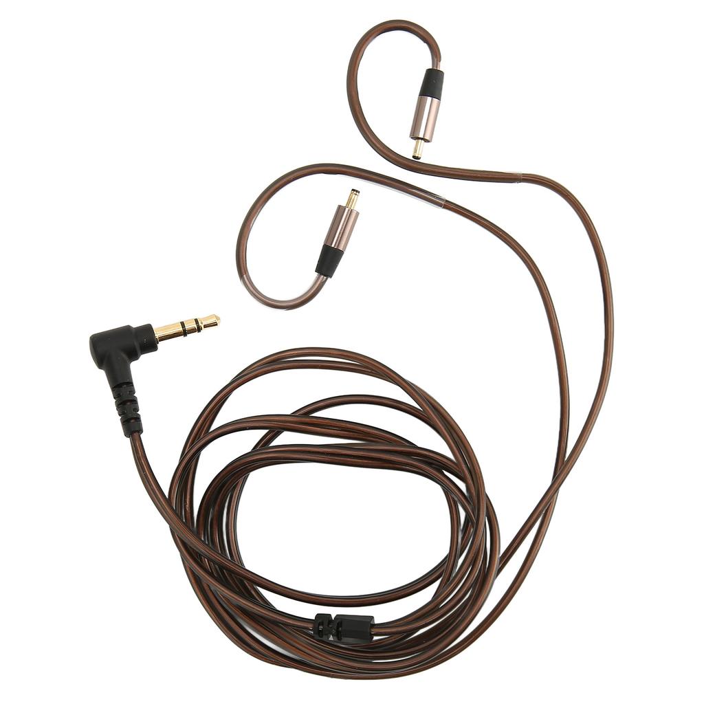 Replacement Earphone Cable Gold Plated 3.5mm Plug Lossless OFC Earbuds Upgrade Wire for IRock A8
