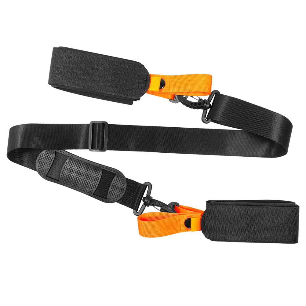 Ski Carrier Straps Skateboard Accessories Ski Shoulder Straps Adjustable Durable Skiing Gear Sled