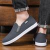 Pantofi de pânză vechi Beijing pantofi pentru bărbați catifea respirabili casual pantofi simpli pantofi de lucru cu platformă pentru bărbați pantofi ușori cu o pedală pentru bărbați