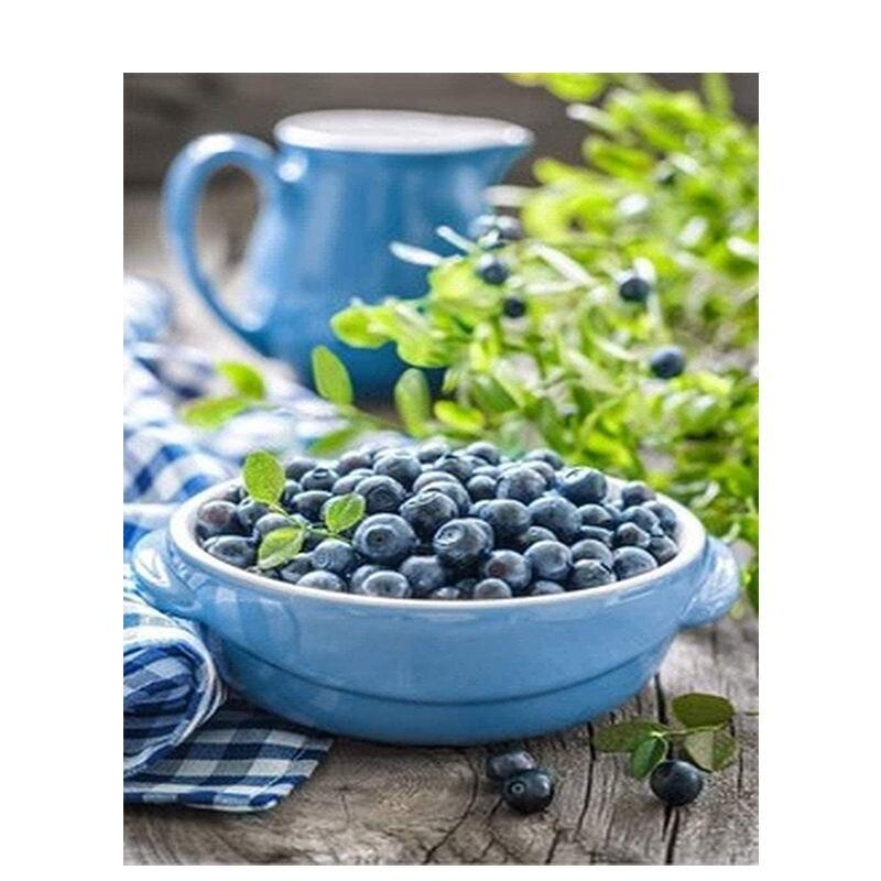 5D Diy Diamond Painting Coffee Dessert Full Round Diamond Art Embroidery Mosaic Still Life Home Decoration 40x50cm