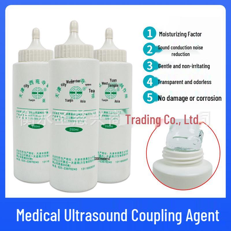 Ultrasound Coupling Gel for Facial Rejuvenation, Hair Removal, and Fetal Heart Monitoring - 250ml