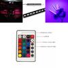 Vibrant Led Car Interior Atmosphere Lights Sound-activated Footwell Decoration