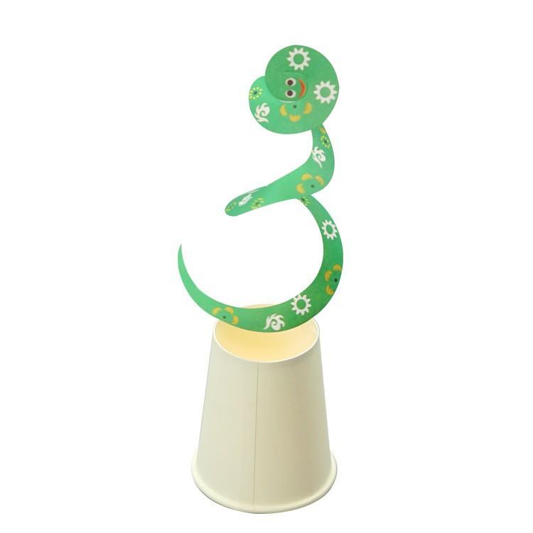Homemade Diy Rotating Paper Snake Kindergarten Children's Steam Science And Technology Small Homemade Scientific Experiment Toy