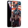 Captain America Black Silicone Phone Case For Xiaomi Redmi Note 10 11 11S 12 13 4G 8 9 11T Pro 5G Plus 8T 9S 10S 12S