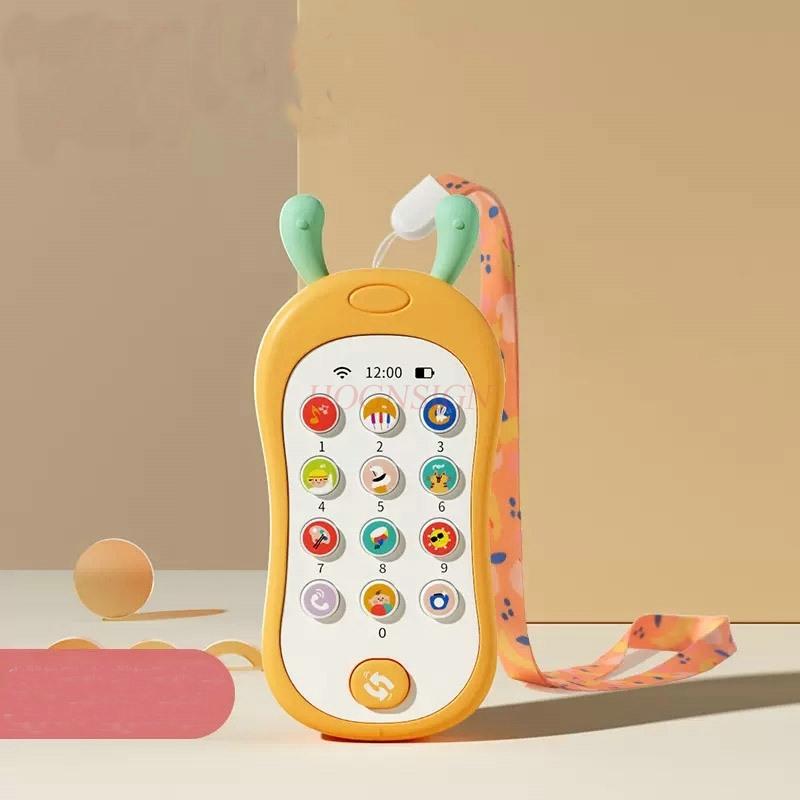 Children'S Mobile Phone Toys Boys Girls Babies Early Childhood Education Music Simulation Telephones Babies Can Chew