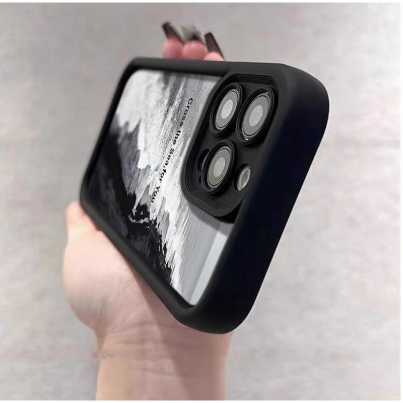 Couple Creative Ins Style Soft Silicone Protective Phone Case For Apple Iphone