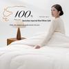 Mercury Home Textiles Steppdecke aus australischer Wolle