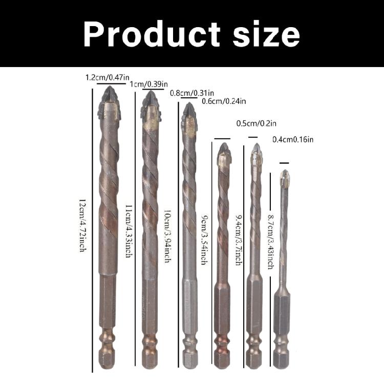Industrial Strength Eccentric Drill Bit Set Eccentric Twist Drill Bit For Effortlessly Drilling Tapping In Toughly Materials