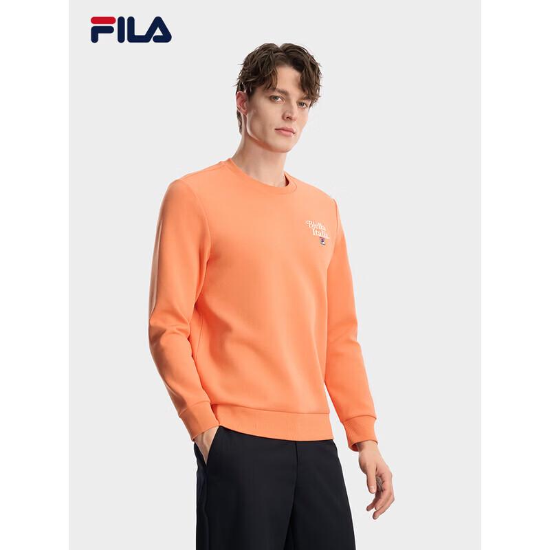 FILA Men's 2026 Spring Casual Knit Pullover Sweatshirt