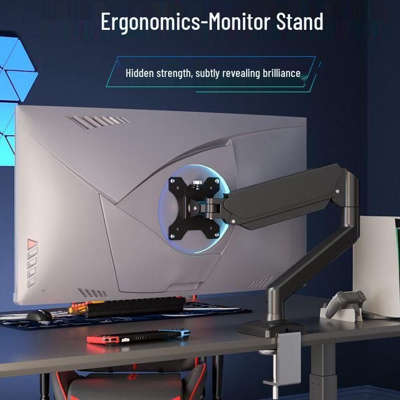 Adjustable VESA Monitor Arm with Cantilever Lift & Rotation