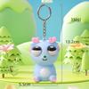 Exploding Eye Dragon Keychain: Squishy Stress Relief Toy and Pendant