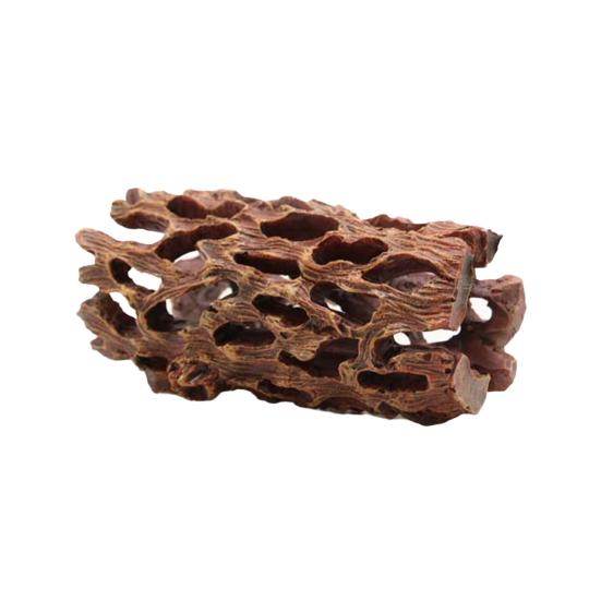 Fish Tank Scenery Vivid Resin Simulation Hollow Trunk Tree Ornament Fish Shrimp Shelter for Home