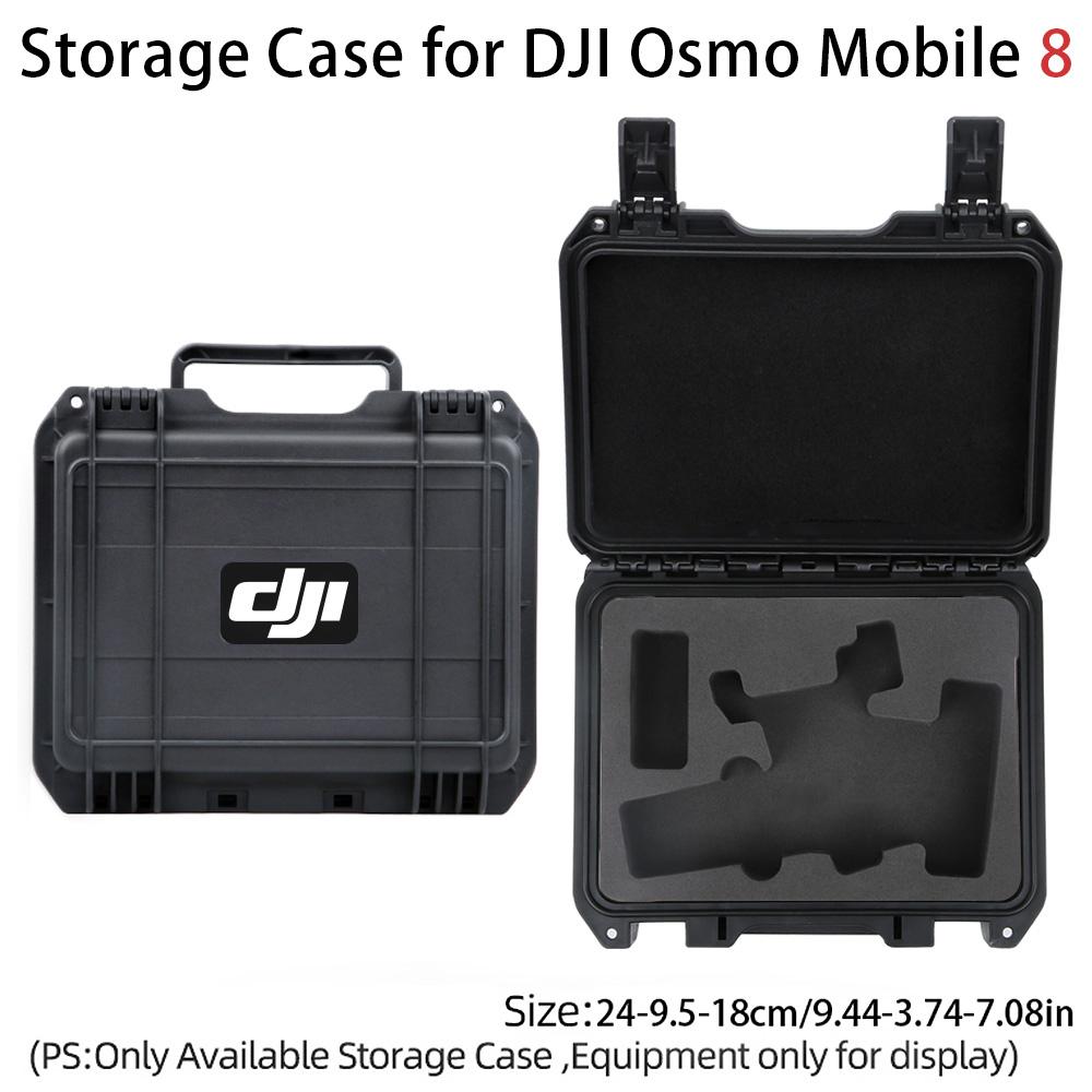 for  Osmo Mobile 8 bag Hard Case explosion-proof Carrying Bag Portable Box Handheld Suitcase Cover DJI Osmo 8 Accessories