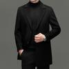2025 Autumn/Winter 100% Pure Wool Double-Faced Coat with Suit Collar - Stylish, Warm Business Outerwear