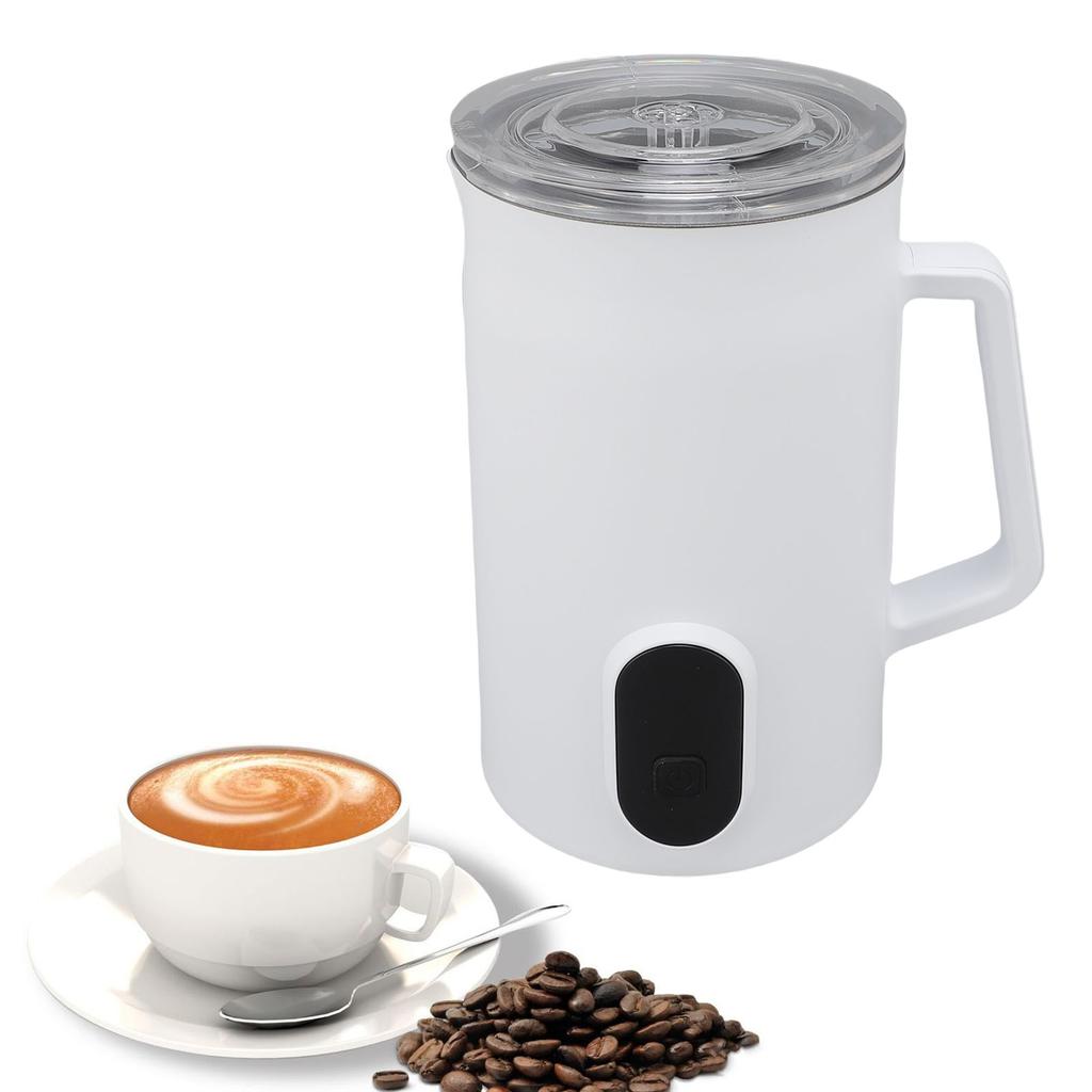 4 In 1 Milk Frother and Steamer Automatic Warm and Cold Milk Foamer for Coffee Latte Cappuccino Hot