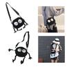 2020 New Style Funny Canvas Mini Bag For Women, Cute Shoulder Crossbody Round Bag