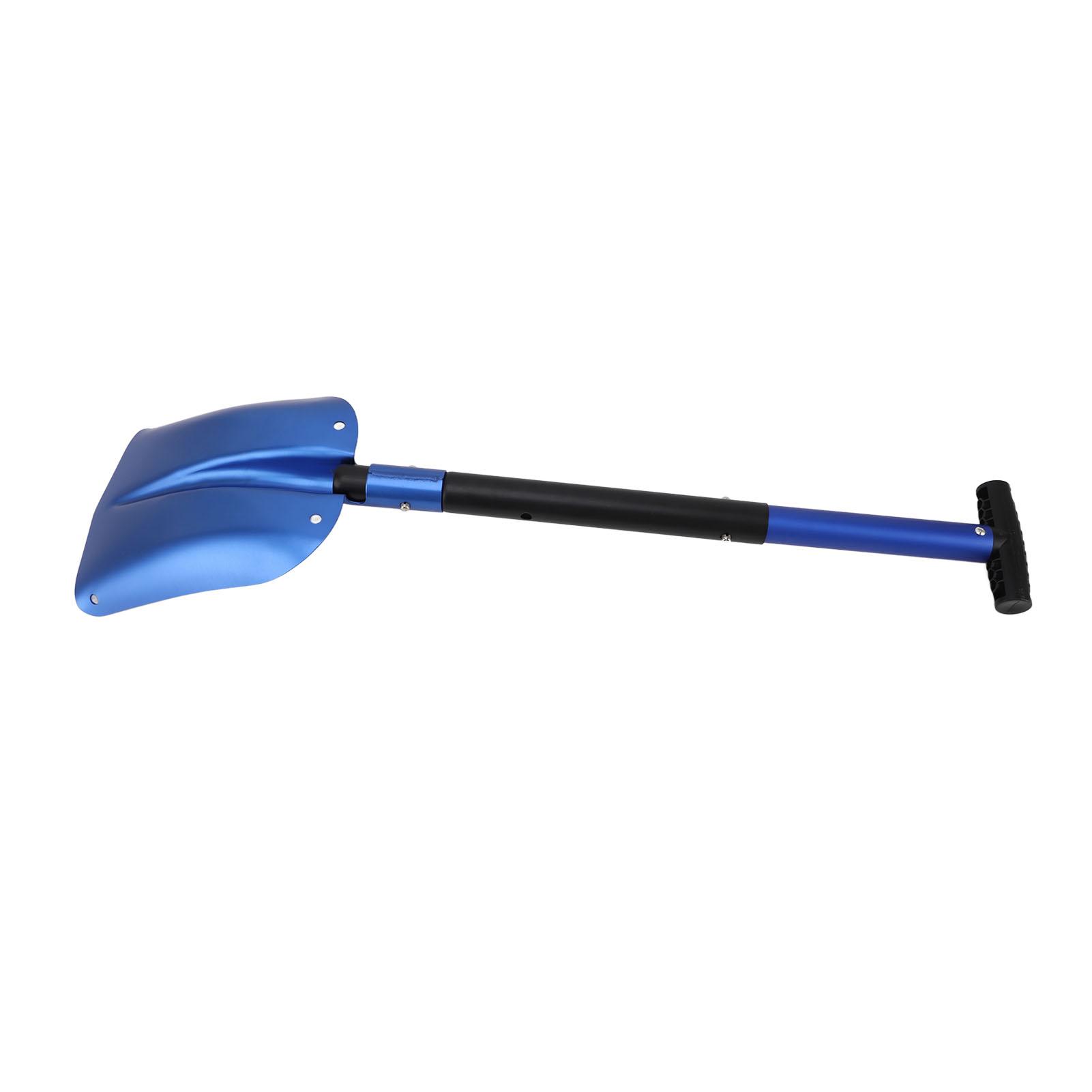 

Snow Shovel T Shape Handle Anti Slip Sponge Pad Detachable Portable Snow Shovel for Car Garden Yard Camping