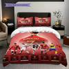 Biancheria da letto Legacy di Ronaldo (1 * copripiumino + 2 * federa, senza nucleo) Set biancheria da letto piatto 2D Copripiumino e federa Morbido e confortevole
