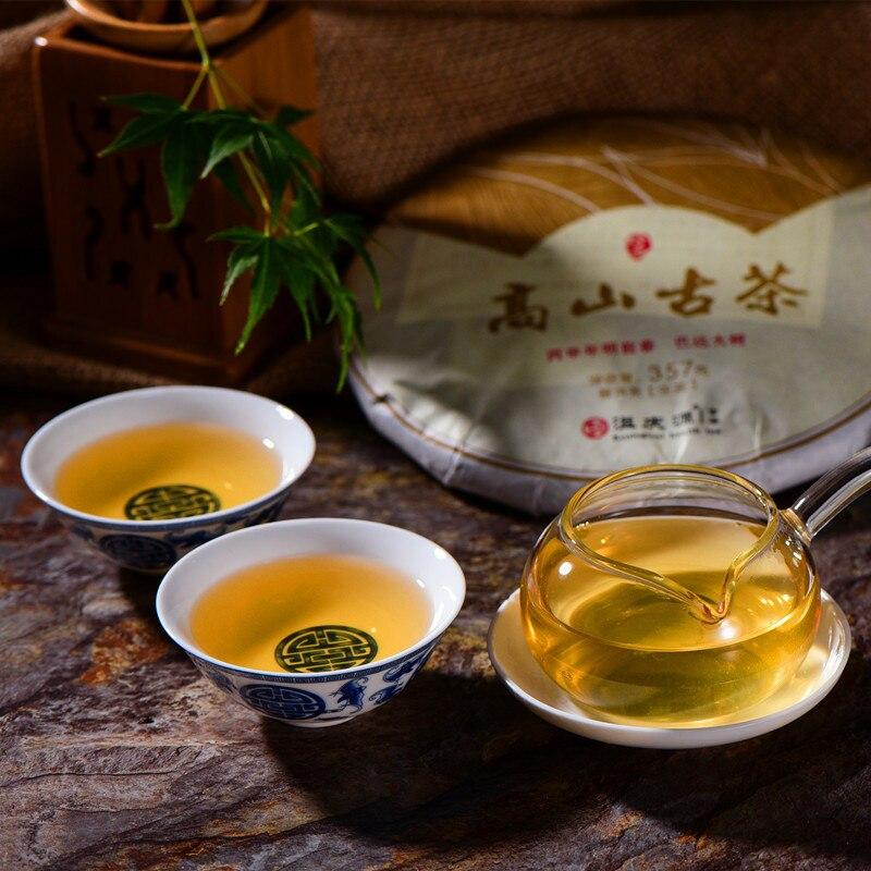Tè Puer crudo 2016 Menghai Early Spring, tè Puerh Sheng Cake fermentato invecchiando, 357 g