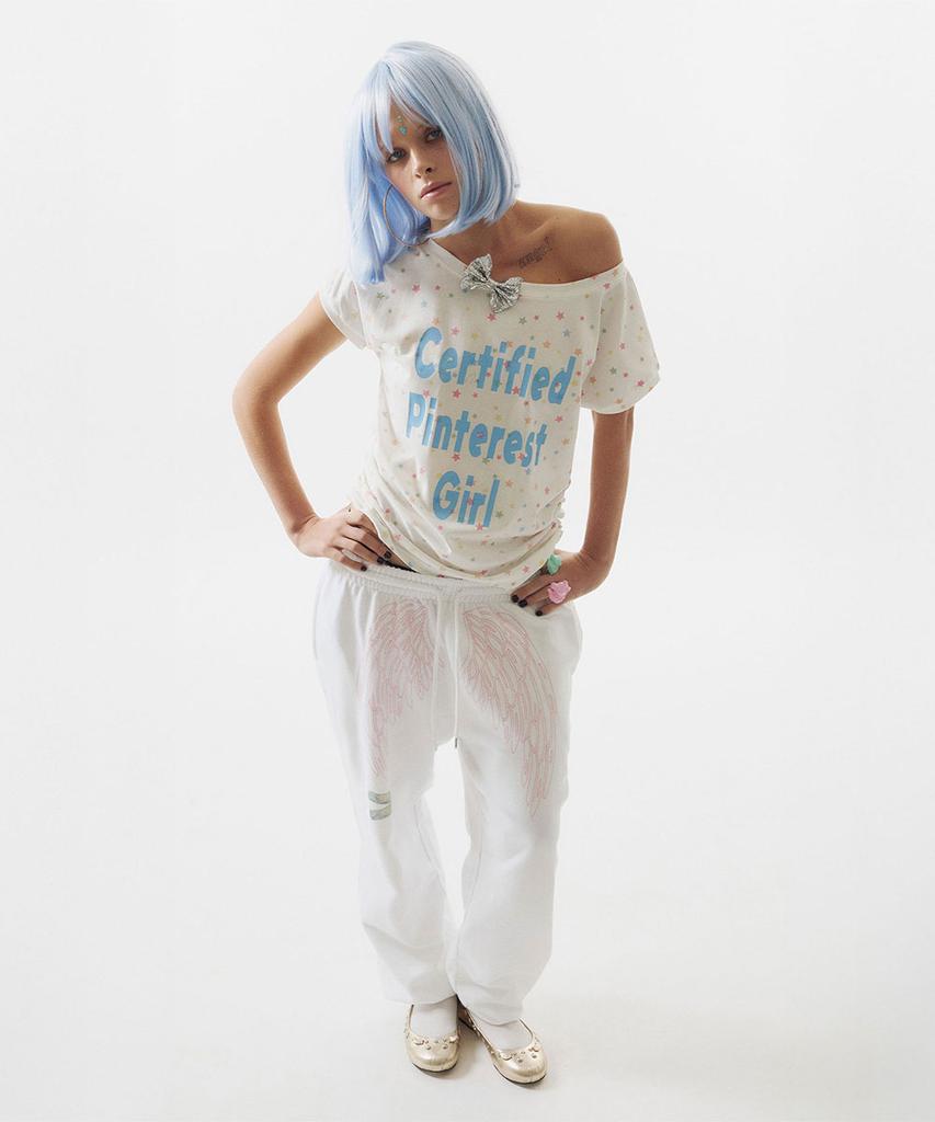 SCULPTOR Angelic Sweatpants White