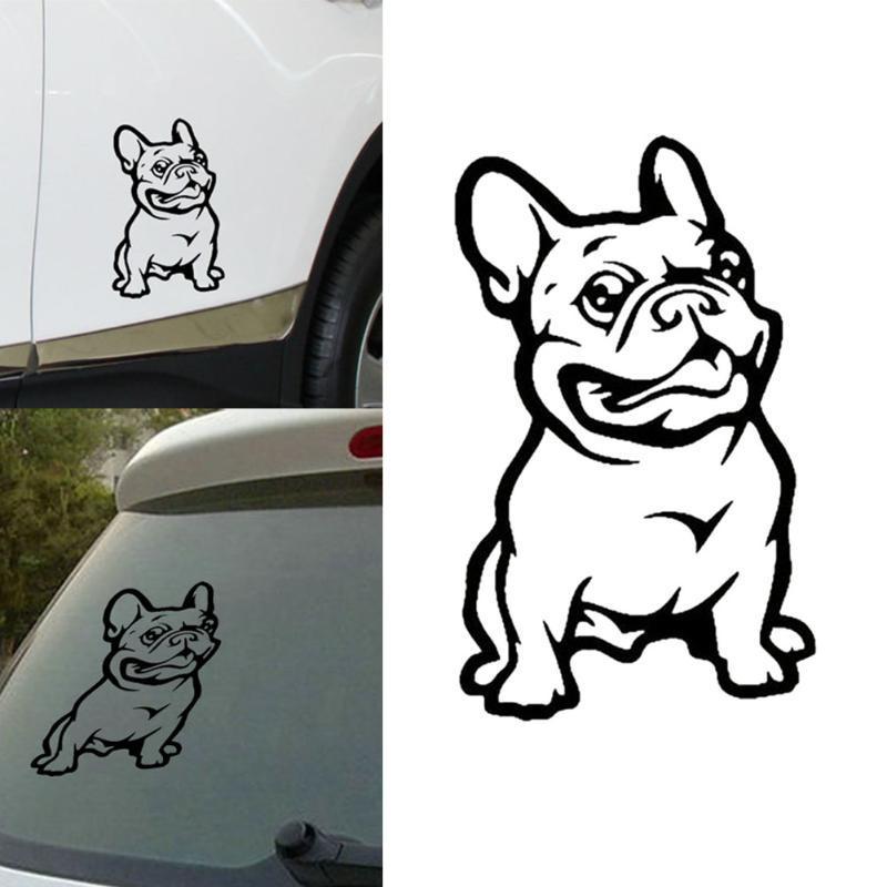 Fashion French Bulldog Dog Car Sticker Decoration