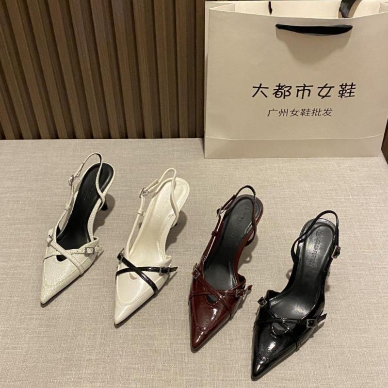 Fashion Hot Selling 2025 New Women's Jeans Heeled Sandals Pointed High Heel  Lady Shoes Beautiful Women High Heels Shoes Sandalias Mujer