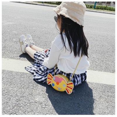 Children's Bag 2020 New 100 Pack Edited Little Girl Candy Shoulder Bag Fashion Style Princess Girl Sloping Bag