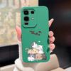Case For Infinix Note 50 Pro Plus 50x 50s 4G 5G Cute Dinosaur Cartoon Design Shockproof Soft Silicone Bumper Back Cover Fundas