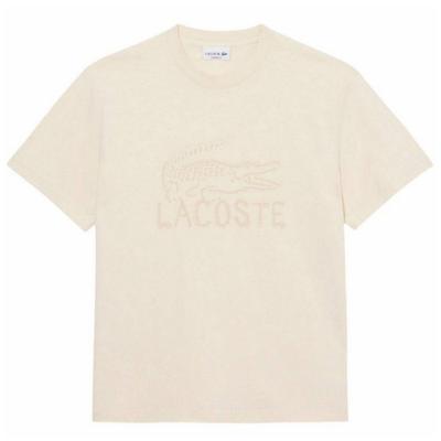Lacoste Mens Logo Cotton T-Shirt