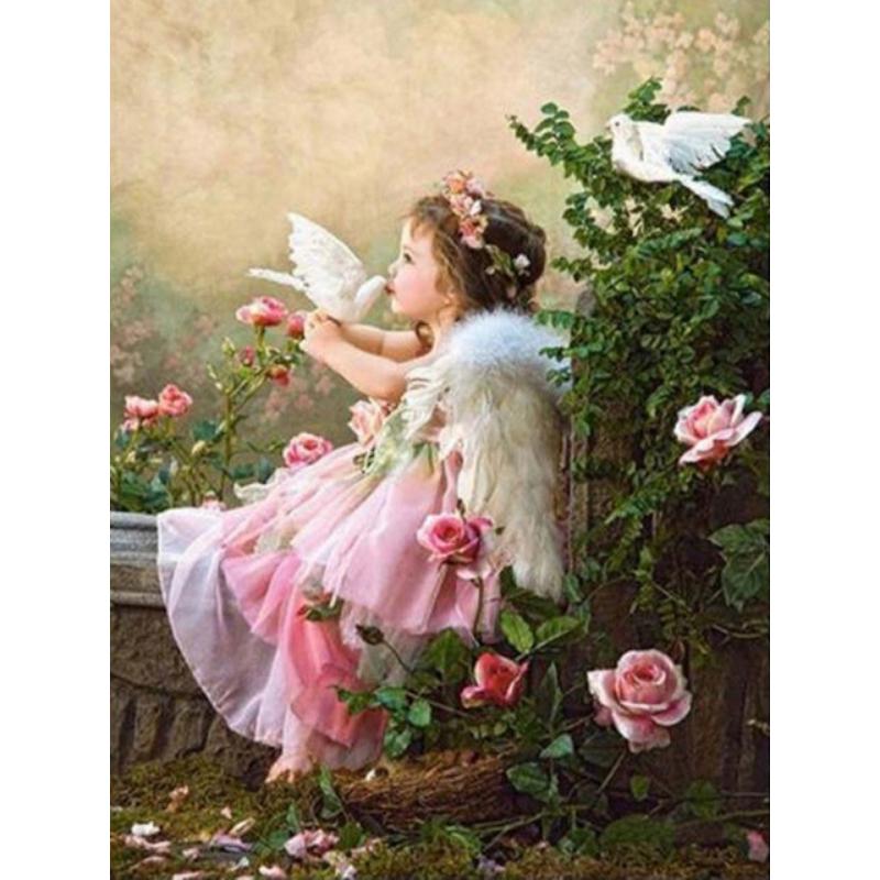 DIY Christmas Gift 5D Fairy Butterfly DIY Diamond Embroidery Painting Cross Stitch