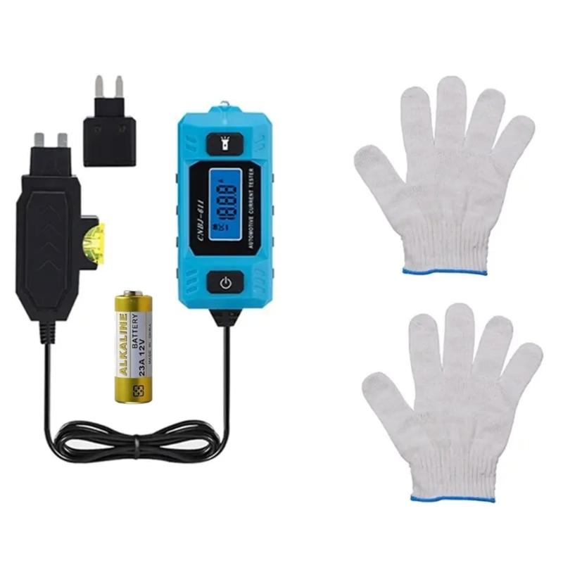 

Car Fuses Current Tester Diagnostic Tool With Gloves For Accurate Leakage Analysis And Fault Detection In Vehicles Truck 1