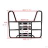 Cargo Rack Fixed Shelf Sturdy Tool Widened Metal Multi-scenario Rear Grille Stand for Bicycle