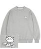 GRAVER [Unisex] Cloud Board Smile Sweatshirt_Gray