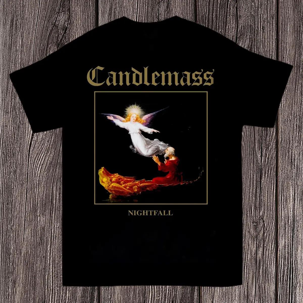 Candlemass Band Nightfall Shirt Classic Black Unisex S-2345XL IM1073 S разноцветный