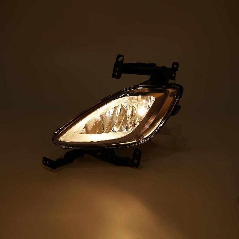 1 Pair Car Front Bumper Fog Lights Signal Lamp Fit for 2011 2012 2013 Hyundai