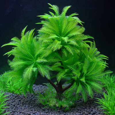 Aquarium Artificial Plants Realistic Aquatic Plastic Grass Hydroponic Simulation Trees Landscape Easy To Maintain Safe Fake Seaweed for Fish Tank