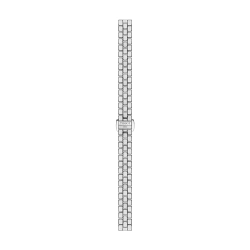 Tissot Lovely Square Bracelet Watch with Silver Dial, Officially Imported, Women's, Model T0581091103601