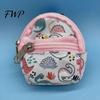 Oxford Cloth Key Bag Mini Backpack Coin Purse, Scratch Resistant Zippered Compartment Small Zipper Pouch Keychain Bag, Waterproof Earphone Case