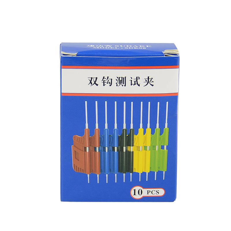 10pcs Mini clip Micro IC clamp 10pcs/set SOP/SOIC/TSSOP/TSOP/SSOP/MSOP/PLCC/QFP /TQFP/LQFP/ SMD IC Chip pin Clip Wholesale price