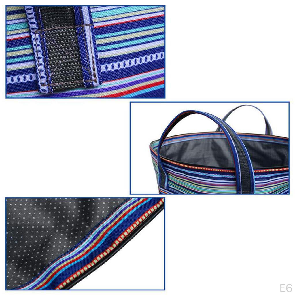 17'' Collapsible Colorful Laundry Basket Hamper Clothes Bag Bin For Camp Outdoor
