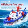 Electric Fire Rescue Boat Toy With Music Lights For Kids Development And Interactive Play